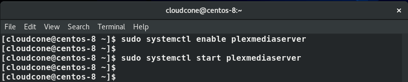 Install Plex Media server on CentOS8